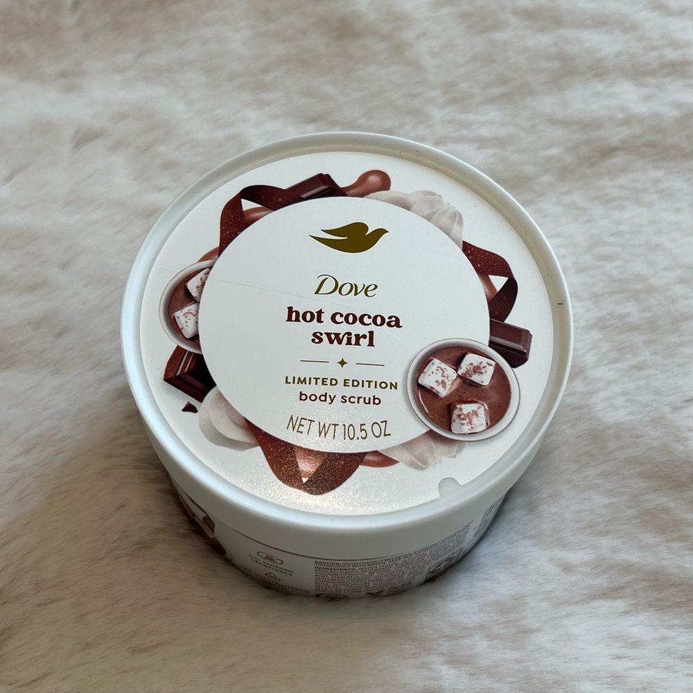 Dove Hot Cocoa Swirl Body Scrub - Limited Edition